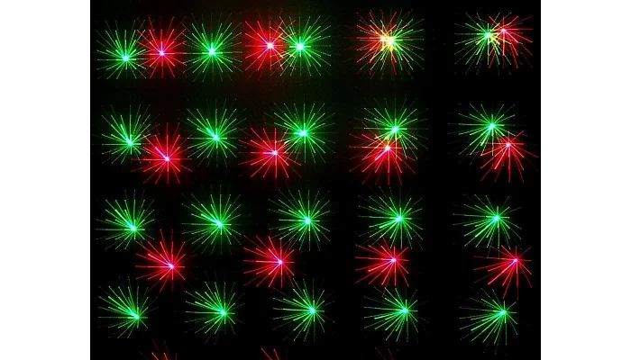 Лазер червоно-зелено-жовтий 160мВт Light Studio T9560RGY, фото № 2