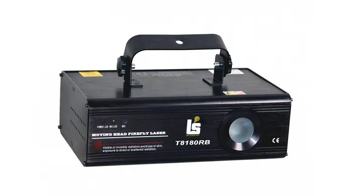 Заливочный лазер с рисунками 450мВт Light Studio T8180RB, фото № 1