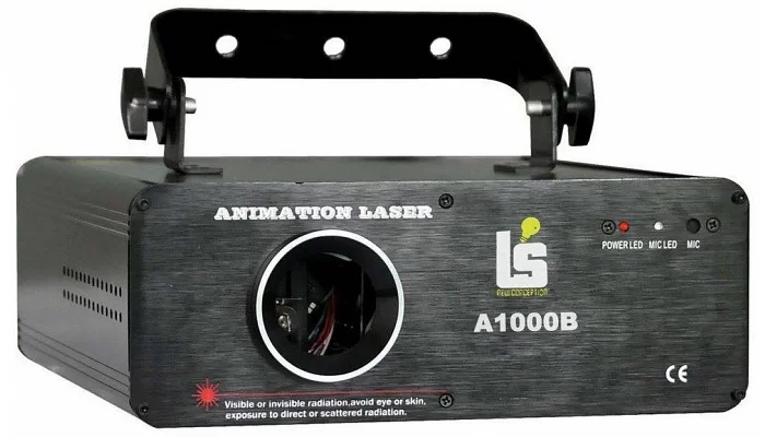 Анимационный синий лазер 1000мВт Light Studio A1000B, фото № 1