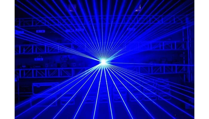 Анимационный синий лазер 1000мВт Light Studio A1000B, фото № 4