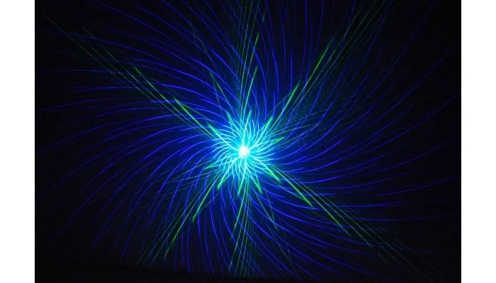 Лазер синьо-зелений 130мВт Light Studio M03GB, фото № 3