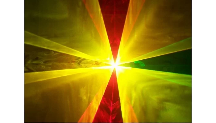 Лазер червоно-зелено-жовтий 160мВт Light Studio BTF-3S, фото № 2
