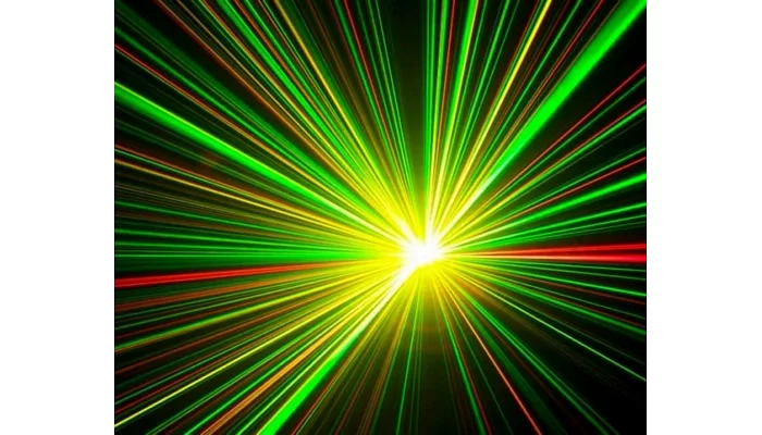 Лазер червоно-зелено-жовтий 160мВт Light Studio BTF-3S, фото № 3