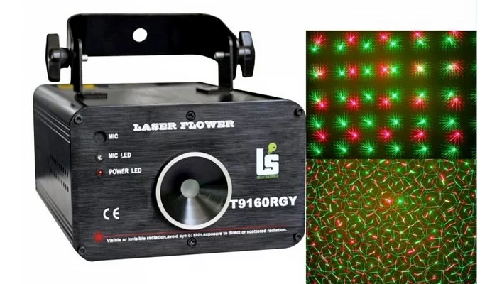Заливний лазер RG 150мВт Light Studio T6130RGY, фото № 1