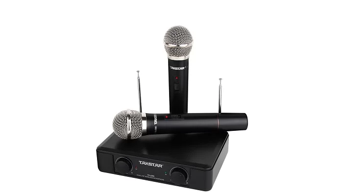 Радіосистема з двома ручними мікрофонами TAKSTAR TS-2200, фото № 1