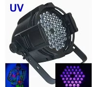 Светодиодный ультрафиолетовый прожектор PAR64 54*3Вт UV Light Studio P039