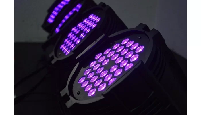 Светодиодный ультрафиолетовый прожектор PAR64 54*3Вт UV Light Studio P039, фото № 8