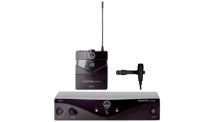 Радиосистема с петличным микрофоном AKG WMS45 Pres Set