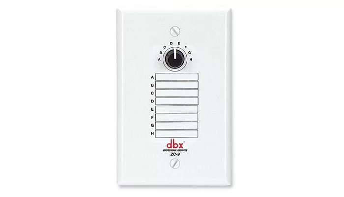 Настенный контроллер управления DBX ZC9