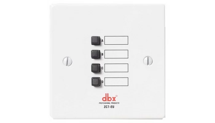 Настінний контролер керування DBX ZC7-EU