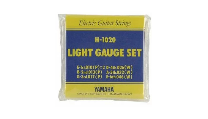 Комплект струн для електрогітари YAMAHA H1020 ELECTRIC LIGHT (10-46)