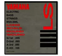 Комплект струн для 4-струнної бас-гітари YAMAHA BSA200L BASS STAINLESS STEEL (45-105)