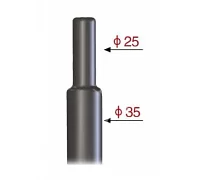 Перехідник металевий під стакан 25 мм (для акустичної системи) SOUNDKING SKDC012