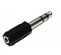 Перехідник миниджек-мама (3,5) - стерео джек-тато (1/4 PHONE JACK) SOUNDKING SKCC309