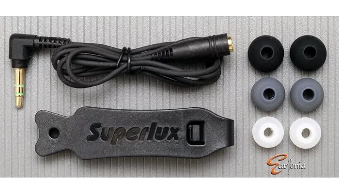 Вакуумні навушники SUPERLUX HD-381B, фото № 4