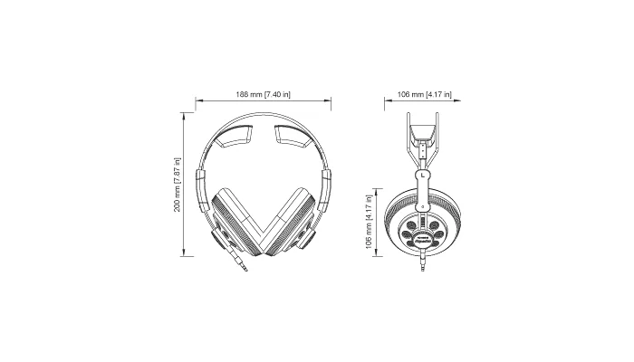 Накладні навушники SUPERLUX HD-668B, фото № 4