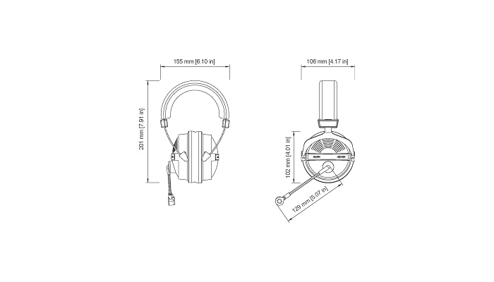Навушники з мікрофоном SUPERLUX HMD-660E, фото № 3