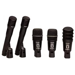 Набор микрофонов для барабанов (5 шт) SUPERLUX DRKA3C2