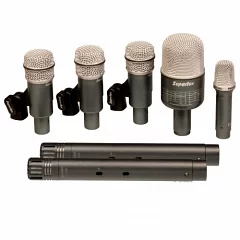 Набор микрофонов для барабанов (7шт) SUPERLUX DRKB5C2MKII