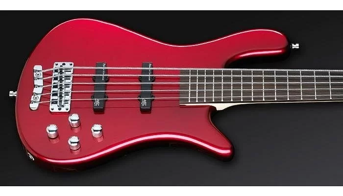 Бас-гітара WARWICK ROCKBASS STREAMER LX 5 (METALLIC RED CHR), фото № 2