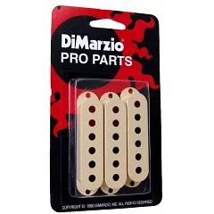 Пластиковые крышки для сингловых звукоснимателей DIMARZIO DM2001 SINGLE PICKUP COVER (CREME)