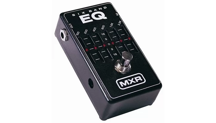 Педаль эффектов DUNLOP M109 MXR 6-BAND GRAPHIC EQ