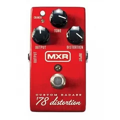 Педаль ефектів DUNLOP M78 MXR CUSTOM BADASS 78 DISTORTION