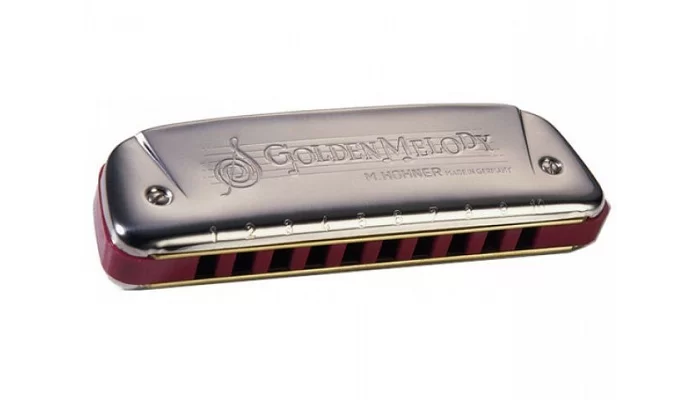 Губна гармошка HOHNER Golden Melody E-Major, фото № 3