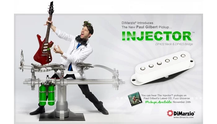 Звукознімач DIMARZIO DP422W THE INJECTOR NECK (WHITE), фото № 2