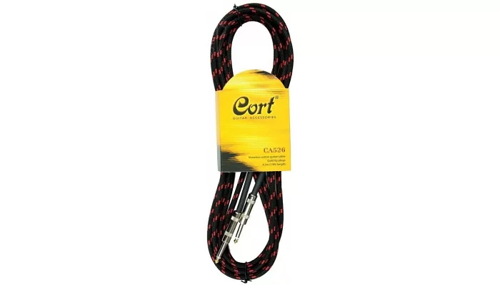 Инструментальный кабель CORT CA526 (BK)