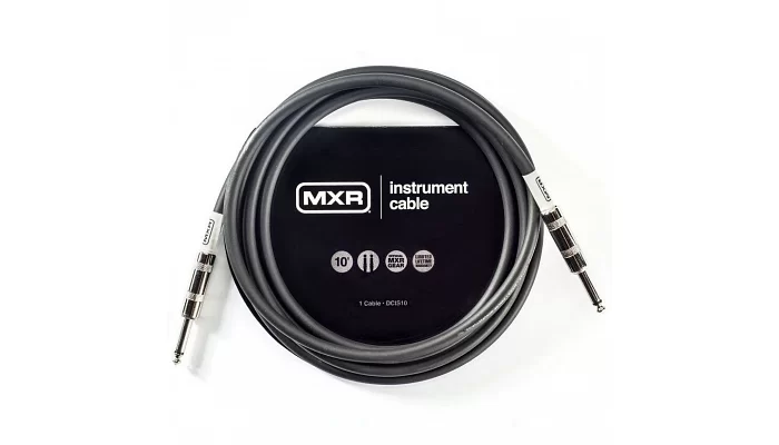 Інструментальний кабель DUNLOP DCIS10 MXR STANDARD INSTRUMENT CABLE 10ft, фото № 1