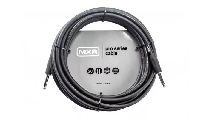 Інструментальний кабель DUNLOP DCIX20 MXR PRO SERIES INSTRUMENT CABLE 20ft