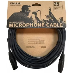 Міжблочний кабель PLANET WAVES PW-CMIC-25 Classic Series Microphone Cable 25ft