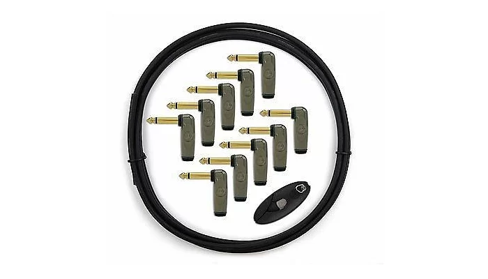 Інструментальний кабель (набір) PLANET WAVES PW-GPKIT-10 DIY Solderless Pedalboard Cable Kit, фото № 2