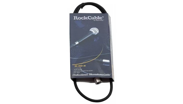 Міжблочний кабель XLR-XLR ROCKCABLE RCL30301 D6, фото № 1