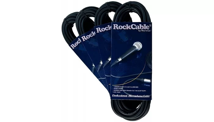 Мікрофонний кабель XLR-XLR ROCKCABLE RCL30310 D6