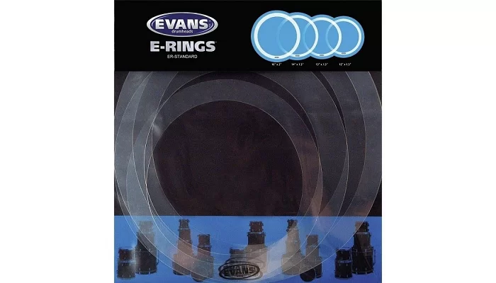 Набор демпфирующих колец для малого барабана EVANS ERSTANSARD E-RINGS STANDARD, фото № 1
