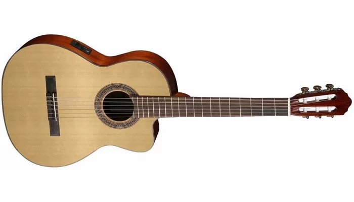 Горизонтальное фото классичесской гитары CORT AC120 CE (OP) в полном размере