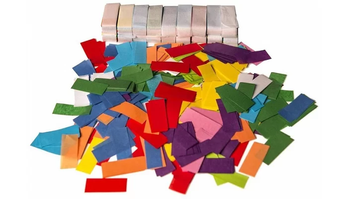 Бумажное конфетти (5 цветов) CHAUVET FRC - Funfetti Shot Refill Color, фото № 4