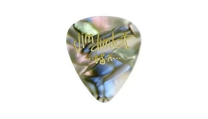 Медіатор DUNLOP 483P14HV GENUINE CELLULOID ABALONE PEARLOID HEAVY