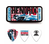 Медіатор DUNLOP JHPT09M JIMI HENDRIX TRIBUTE TOUR PICK TIN (MEDIUM)