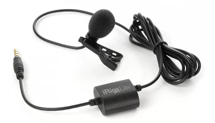 Петличний мікрофон для мобільних пристроїв IK MULTIMEDIA iRIG MIC LAV, фото № 1