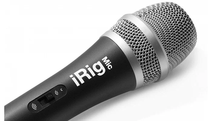 Ручной микрофон для мобильных устройств IK MULTIMEDIA iRIG MIC, фото № 3