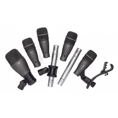 Набор микрофонов для барабанной установки SAMSON DK707 - 7-Piece Drum Mic Kit