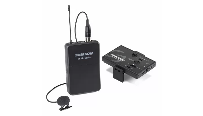 Радиосистема для видеокамер с петличным микрофоном SAMSON GO MIC MOBILE LAV, фото № 1