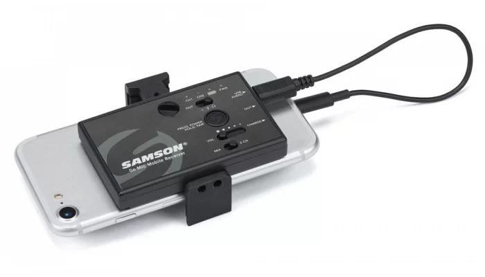 Радиосистема для видеокамер с петличным микрофоном SAMSON GO MIC MOBILE LAV, фото № 5