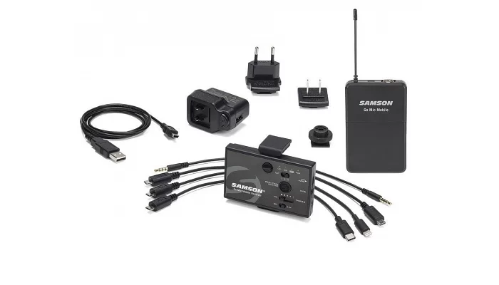 Радиосистема для видеокамер с петличным микрофоном SAMSON GO MIC MOBILE LAV, фото № 6