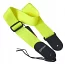 Ремінь для гітари DIMARZIO DD3100N NYLON W / LEATHER ENDS (NEON YELLOW)