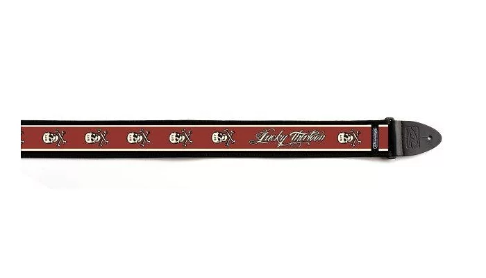 Ремінь для гітари DUNLOP D3843SG SKULL GFY, фото № 2