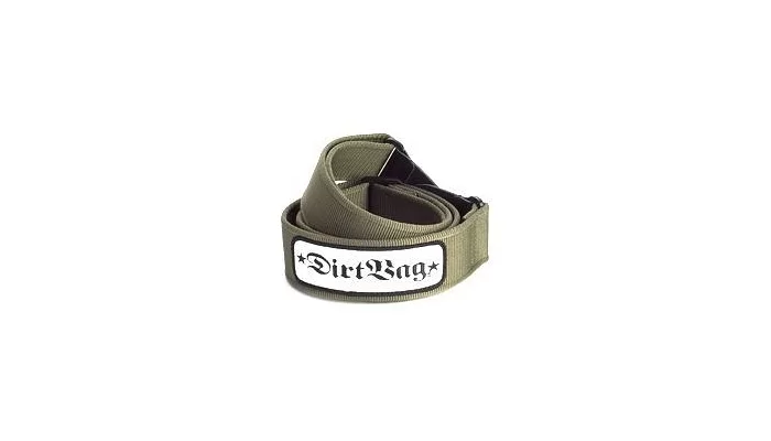 Ремінь для гітари DUNLOP DRB-S02 OL DIRTBAG PUNK - OLIVE